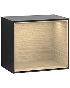 Villeroy und Boch Finion Regalmodul G590PCPD 41,8x35,6cm, Ladestation, Emotion, Regal Oak Veneer, Black matt lacquer