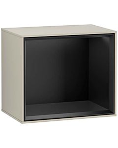 Villeroy und Boch Finion Regalmodul G590PDHH 41,8x35,6cm, Ladestation, Emotion, Regal Black Matt, Sand Matt Lacquer