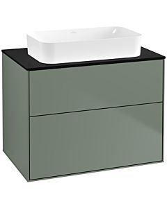 Villeroy und Boch Finion Villeroy und Boch Finion G63200GM 80x60.3x50.1mm, wall lighting, Glass Black Matt, Olive Matt Lacquer