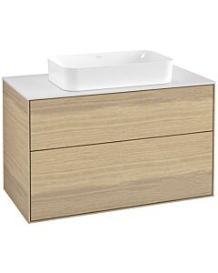 Villeroy und Boch Finion Villeroy und Boch Finion G64100PC 100x60.3x50.1mm, wall lighting, glass White Matt , Oak Veneer