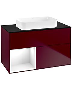 Villeroy und Boch Finion Villeroy und Boch Finion G652GFHB 100x60.3x50.1cm, shelf left Glossy white lacquer, Peony Matt