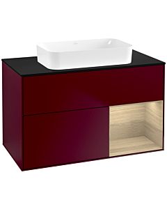 Villeroy und Boch Finion Villeroy und Boch Finion G662PCHB 100x60.3x50.1cm, shelf on the right Oak Veneer , Peony Matt