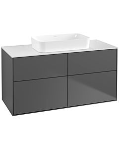 Villeroy und Boch Finion Villeroy und Boch G67100GK 120x60.3x50.1cm, verre White Matt , anthracite mat