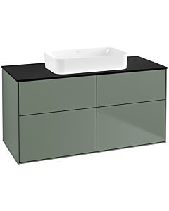 Villeroy und Boch Finion Villeroy und Boch G67200GM 120x60.3x50.1cm, verre noir mat, Olive Matt Lacquer
