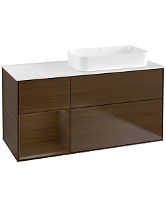 Villeroy und Boch Finion Villeroy und Boch Finion G681GNGN 120x60.3x50.1cm, shelf left Walnut veneer, Walnut veneer