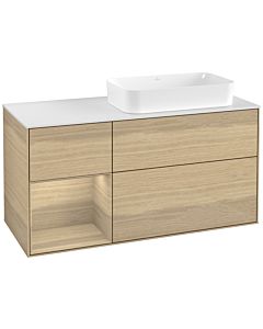 Villeroy und Boch Finion Villeroy und Boch Finion G681PCPC 120x60.3x50.1cm, shelf left Oak Veneer , Oak Veneer