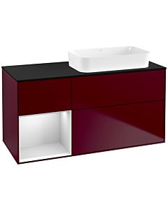 Villeroy und Boch Finion Villeroy und Boch Finion G682MTHB 120x60.3x50.1cm, shelf left white matt lacquer, Peony Matt
