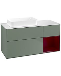 Villeroy und Boch Finion Villeroy und Boch Finion G691HBGM 120x60.3x50.1cm, shelf on the right Peony , Olive Matt Lacquer