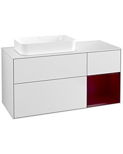 Villeroy und Boch Finion Villeroy und Boch Finion G691HBMT 120x60.3x50.1cm, shelf on the right Peony , white matt lacquer