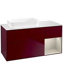 Villeroy und Boch Finion Villeroy und Boch G691HHHB 120x60.3x50.1cm, étagère à droite Sand mat, Peony Matt