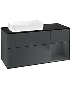 Villeroy und Boch Finion Villeroy und Boch Finion G692HGHG 120x60.3x50.1cm, shelf on the right Midnight Blue Matt Lacquer , Midnight Blue Matt Lacquer