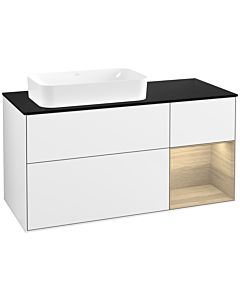 Villeroy und Boch Finion Villeroy und Boch Finion G692PCGF 120x60.3x50.1cm, shelf right Oak Veneer , Glossy white lacquer