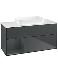 Villeroy und Boch Finion Villeroy und Boch Finion G701HGHG 120x60.3x50.1cm, shelf on the right Midnight Blue Matt Lacquer , Midnight Blue Matt Lacquer