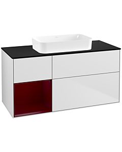 Villeroy und Boch Finion Villeroy und Boch Finion G702HBMT 120x60.3x50.1cm, shelf right Peony , white matt lacquer