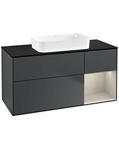 Villeroy und Boch Finion Villeroy und Boch Finion G712HHHG 120x60.3x50.1cm, shelf on the right Sand Matt, Midnight Blue Matt Lacquer