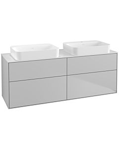 Villeroy und Boch Finion Villeroy und Boch G72100GJ 160x60.3x50.1cm, verre White Matt , gris clair mat