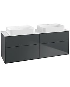 Villeroy und Boch Finion Villeroy und Boch Finion G72100HG 160x60.3x50.1cm, Glass White Matt , Midnight Blue Matt Lacquer