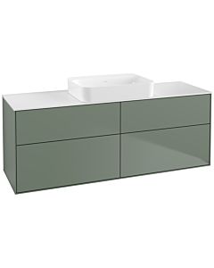 Villeroy und Boch Finion Villeroy und Boch Finion G73100GM 160x60.3x50.1cm, Glass White Matt , Olive Matt Lacquer