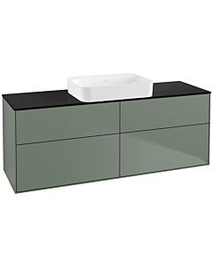 Villeroy und Boch Finion Villeroy und Boch G73200GM 160x60.3x50.1cm, verre noir mat, Olive Matt Lacquer
