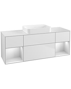 Villeroy und Boch Finion Villeroy und Boch Finion G741MTMT 160x60.3x50.1cm, shelves white matt lacquer, white matt lacquer