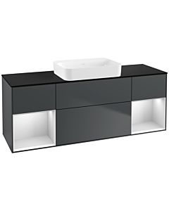 Villeroy und Boch Finion Villeroy und Boch Finion G742MTHG 160x60.3x50.1cm, shelves white matt lacquer, midnight Blue Matt Lacquer