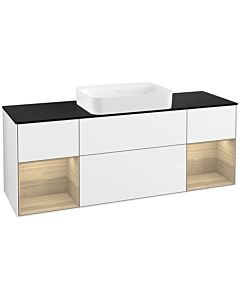 Villeroy und Boch Finion Villeroy und Boch Finion G742PCGF 160x60.3x50.1cm, shelves Oak Veneer , Glossy white lacquer