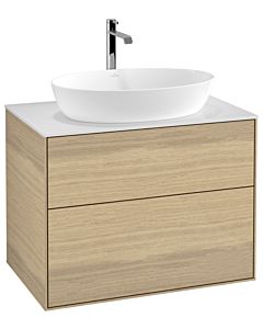 Villeroy und Boch Finion Villeroy und Boch Finion G75100PC 80x60.3cm, Emotion, cover plate white matt, Oak Veneer