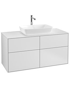 Villeroy und Boch Finion Villeroy und Boch G79100MT 120x60,3cm, Emotion, plaque de finition blanc mat, laqué blanc mat