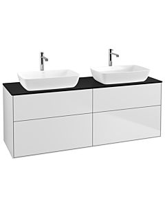 Villeroy und Boch Finion Villeroy und Boch Finion G84200MT 160x60.3cm, Emotion, cover plate black matt, white matt lacquer