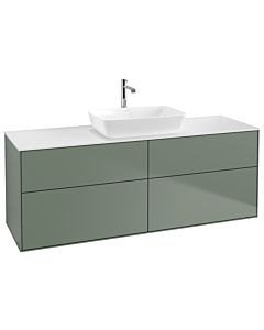 Villeroy und Boch Finion Villeroy und Boch G85100GM 160x60,3cm, Emotion, plaque de finition blanc mat, Olive Matt Lacquer