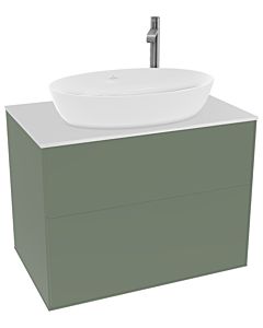 Villeroy und Boch Finion Villeroy und Boch Finion G87100GM 80x60.3cm, Emotion, cover plate white matt, Olive Matt Lacquer