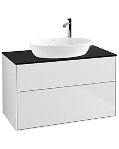 Villeroy und Boch Finion Villeroy und Boch Finion G88200MT 100x60.3cm, Emotion, cover plate black matt, white matt lacquer
