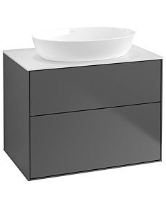 Villeroy und Boch Finion Villeroy und Boch Finion G99100GK 80x60.3cm, Emotion, cover plate white matt, anthracite matt