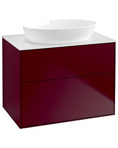 Villeroy und Boch Finion Villeroy und Boch Finion G99100HB 80x60.3cm, Emotion, cover plate white matt, Peony Matt