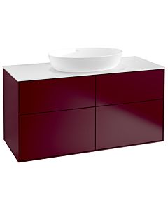 Villeroy und Boch Finion Villeroy und Boch GA3100HB 120x60,3 cm, Emotion, plaque de recouvrement blanc mat, Peony Matt