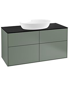 Villeroy und Boch Finion Villeroy und Boch Finion GA3200GM 120x60.3cm, Emotion, cover plate black matt, Olive Matt Lacquer