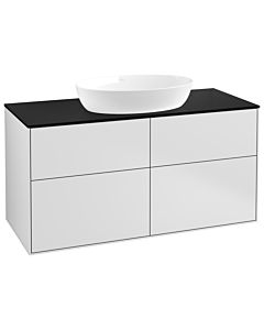Villeroy und Boch Finion Villeroy und Boch Finion GA3200MT 120x60.3cm, Emotion, cover plate black matt, white matt lacquer