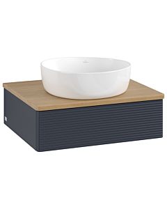 Villeroy & Boch Antao Waschtischunterschrank 600x190x500mm K07111HG mit Struktur FK/AP: HG/1