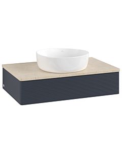Villeroy & Boch Antao meuble sous vasque 800x190x500mm K08113HG avec structure FK/AP: HG/3