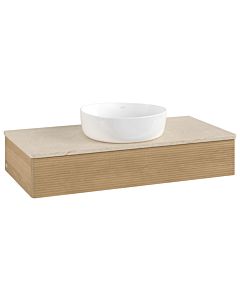 Villeroy & Boch Antao Waschtischunterschrank 1000x190x500mm K09113HN mit Struktur FK/AP: HN/3
