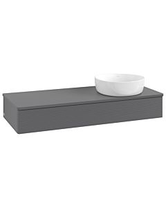 Villeroy & Boch Antao Waschtischunterschrank 1200x190x500mm K12110GK mit Struktur FK/AP: GK/0
