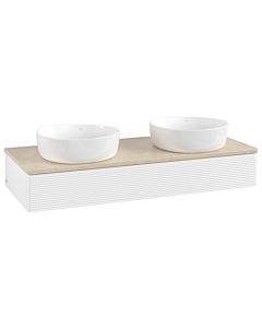Villeroy & Boch Antao meuble sous vasque 1200x190x500mm K13113MT avec structure FK/AP: MT/3