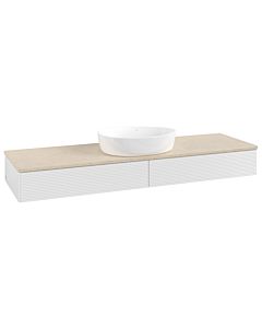 Villeroy & Boch Antao Waschtischunterschrank 1600x190x500mm K14113GF mit Struktur FK/AP: GF/3