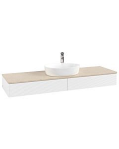Villeroy & Boch Antao Waschtischunterschrank 1600x190x500mm K14153MT mit Struktur FK/AP: MT/3