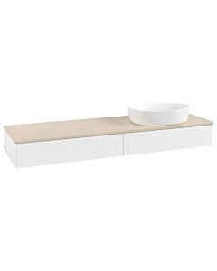 Villeroy & Boch Antao Waschtischunterschrank 1600x190x500mm K16113MT mit Struktur FK/AP: MT/3