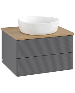 Villeroy & Boch Antao Waschtischunterschrank 600x360x500mm K18111GK mit Struktur FK/AP: GK/1
