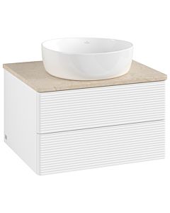 Villeroy & Boch Antao Waschtischunterschrank 600x360x500mm K18113MT mit Struktur FK/AP: MT/3