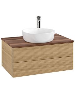 Villeroy & Boch Antao Waschtischunterschrank 800x360x500mm K19152HN mit Struktur FK/AP: HN/2