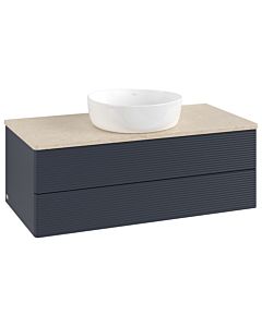 Villeroy & Boch Antao Waschtischunterschrank 1000x360x500mm K20113HG mit Struktur FK/AP: HG/3