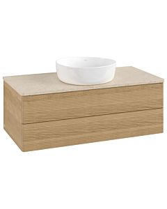 Villeroy & Boch Antao Waschtischunterschrank 1000x360x500mm K20113HN mit Struktur FK/AP: HN/3